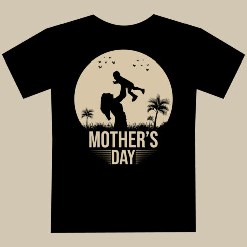 Mother day T shirt design cover image.