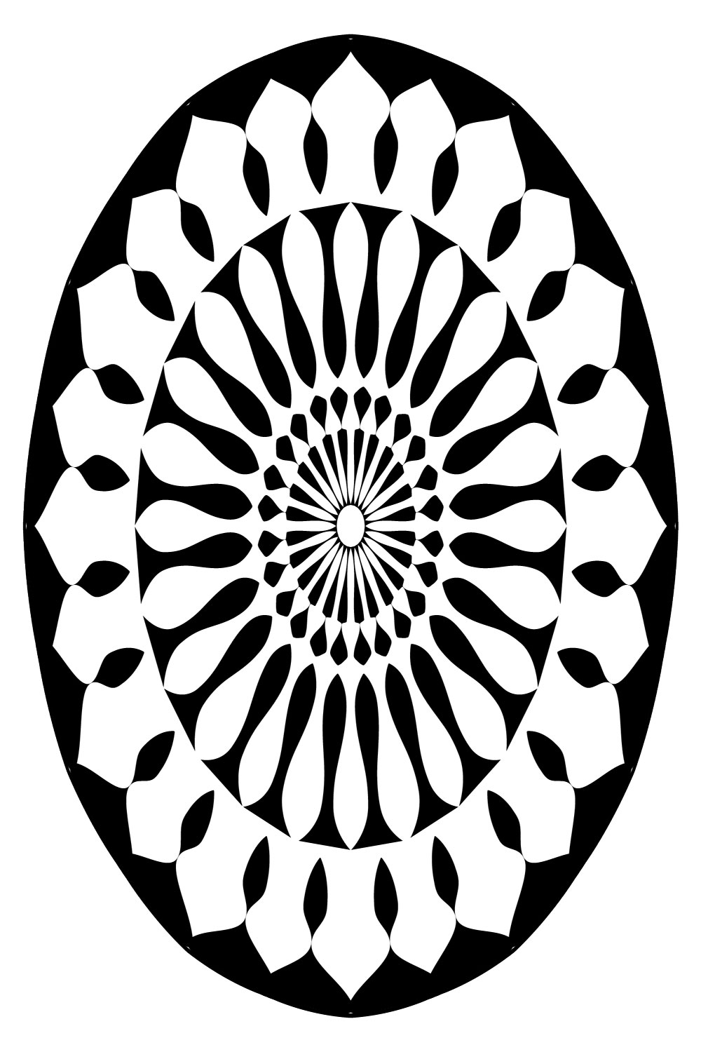 Mandala-art-for-Vesak-lantans-in-Dahrma-Chakra pinterest preview image.