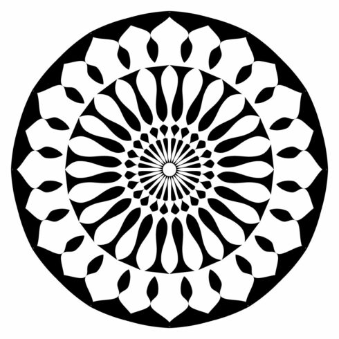 Mandala-art-for-Vesak-lantans-in-Dahrma-Chakra cover image.