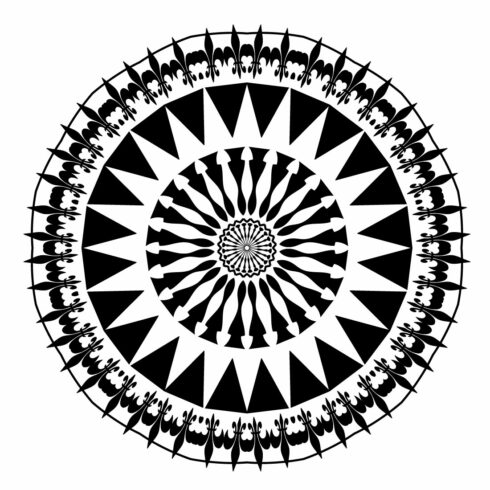 Mandala-Art-with-black-tie cover image.