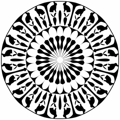 Mandala-art-with-Rabbit-with-Carrot cover image.
