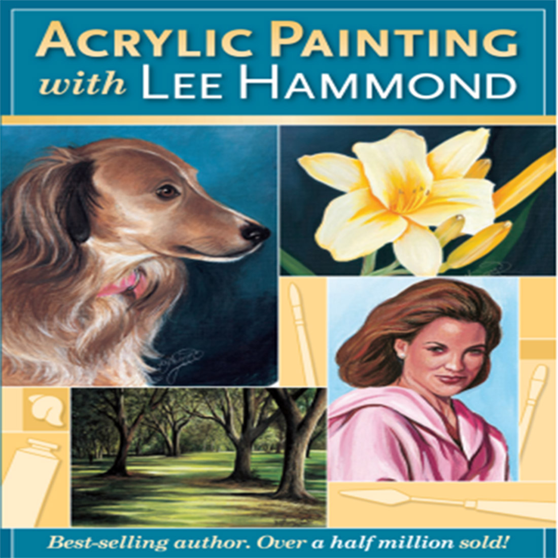 Acrylic painting with Lee Hammondpdf cover image.