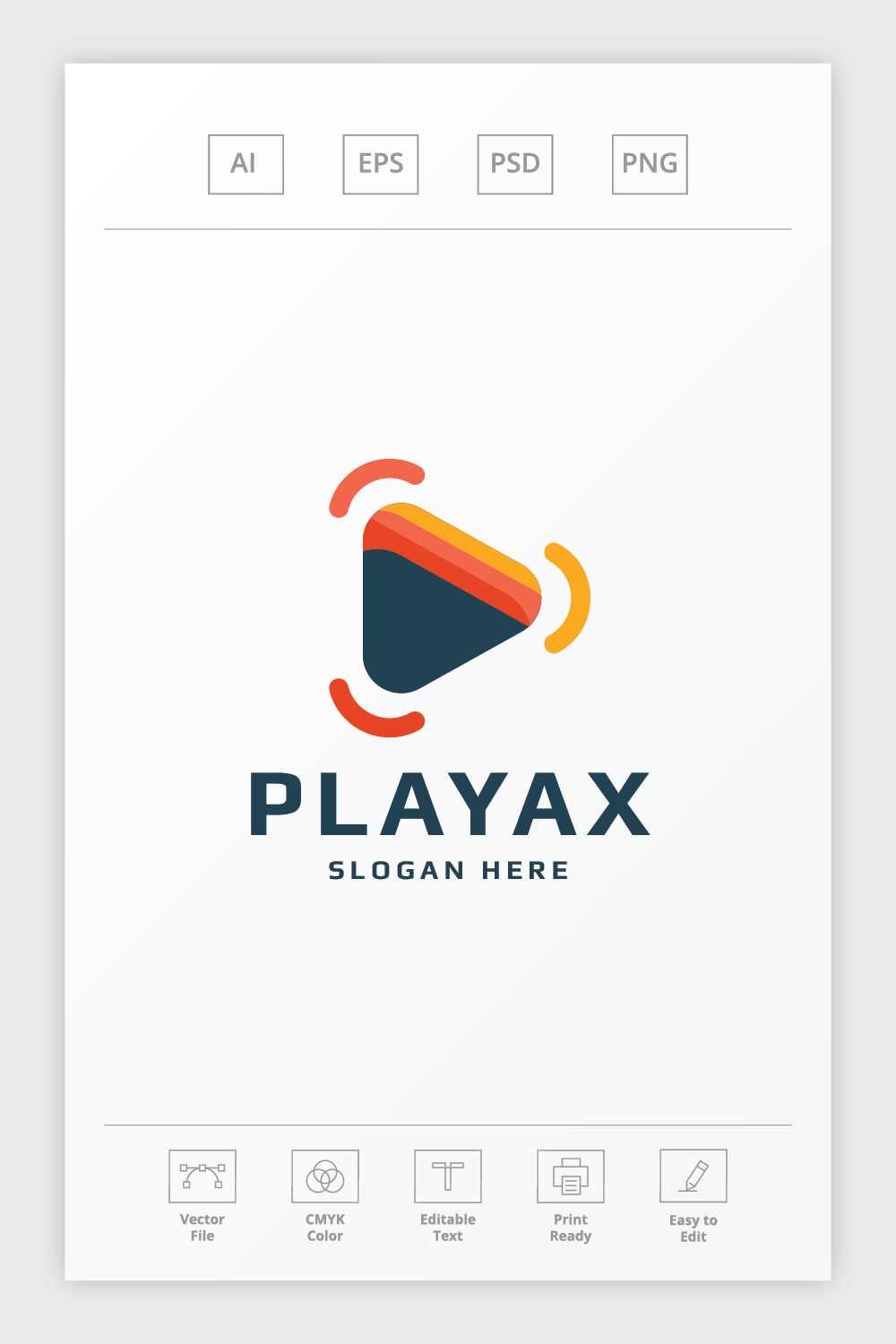 Smart Media Play Professional Logo pinterest preview image.