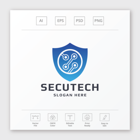 Secure Shield Tech Logo cover image.