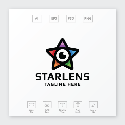 Star Lens Logo cover image.