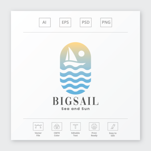 Big Sail Pro Travel Logo cover image.