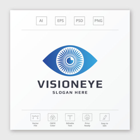Vision Eye Tech Logo cover image.