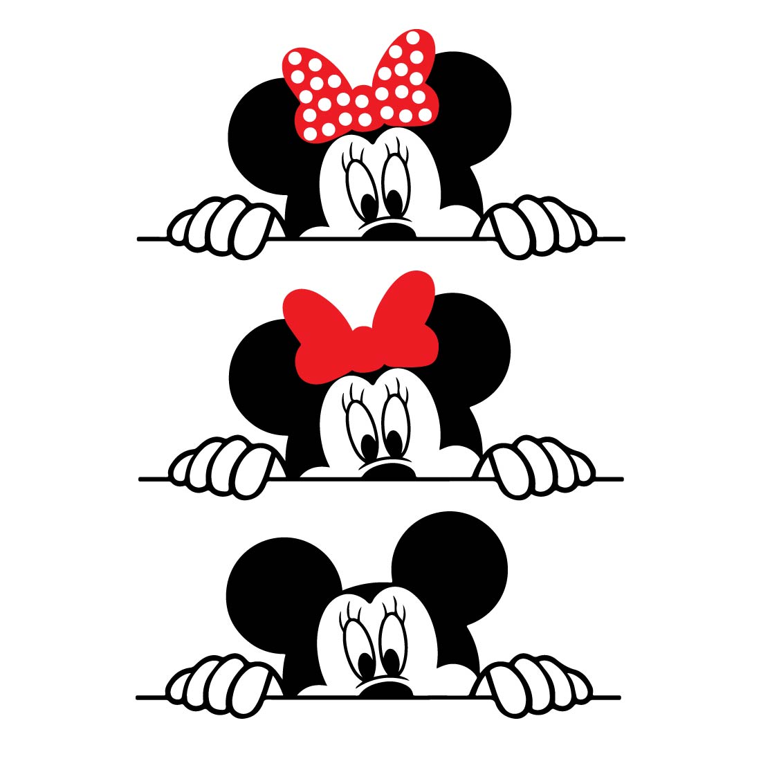 Disney Mickey Mouse Svg T shirt vector logo design preview image.