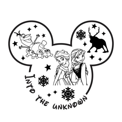 Disney Mickey Mouse Svg T shirt vector logo design cover image.