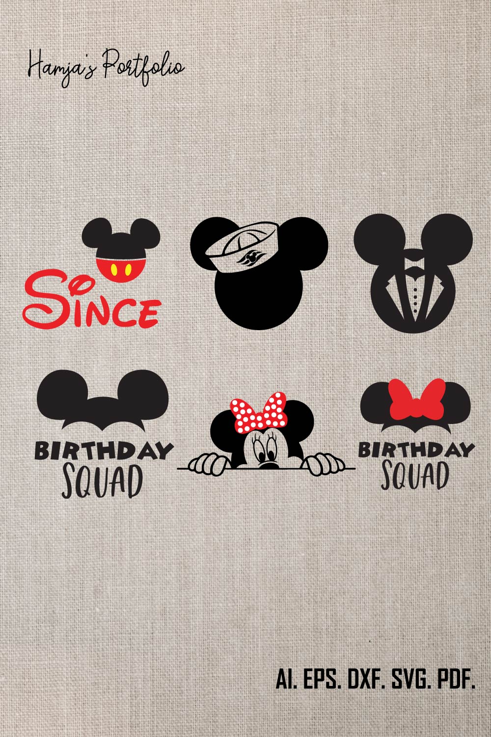 Disney Mickey Mouse Svg T shirt vector design, Disney Mickey Mouse logo  pinterest preview image.