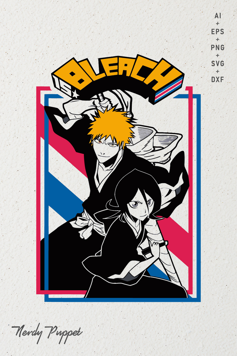 Bleach pinterest preview image.