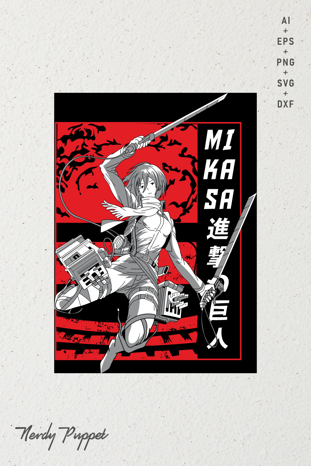 Attack on Titan pinterest preview image.