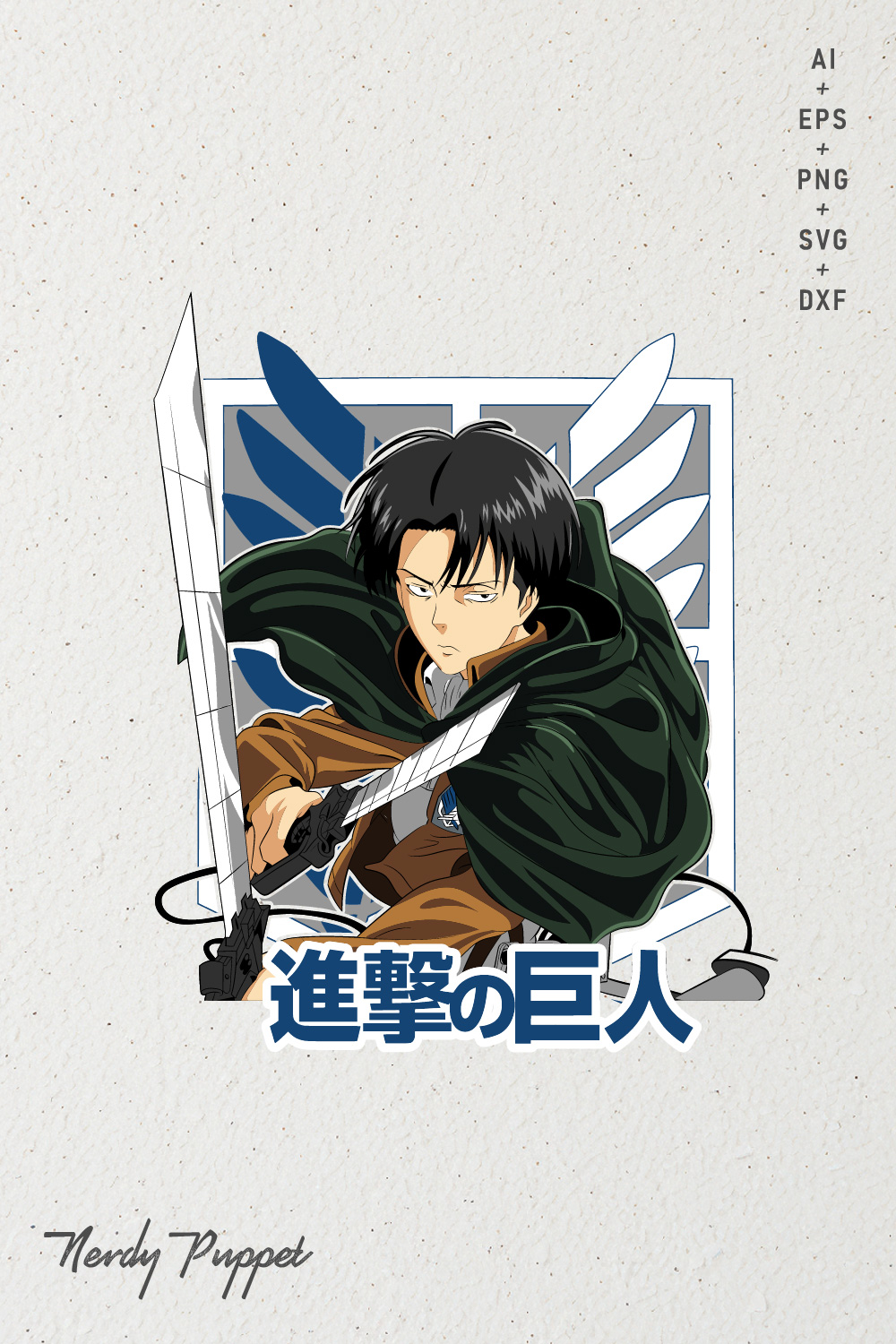 Attack on Titan pinterest preview image.