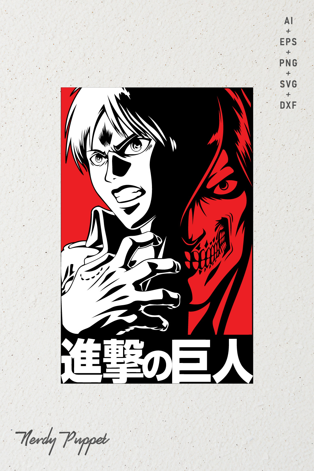 Attack on Titan pinterest preview image.