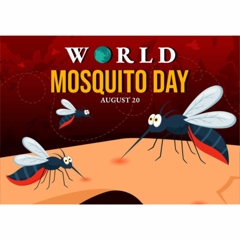 13 World Mosquito Day Illustration cover image.