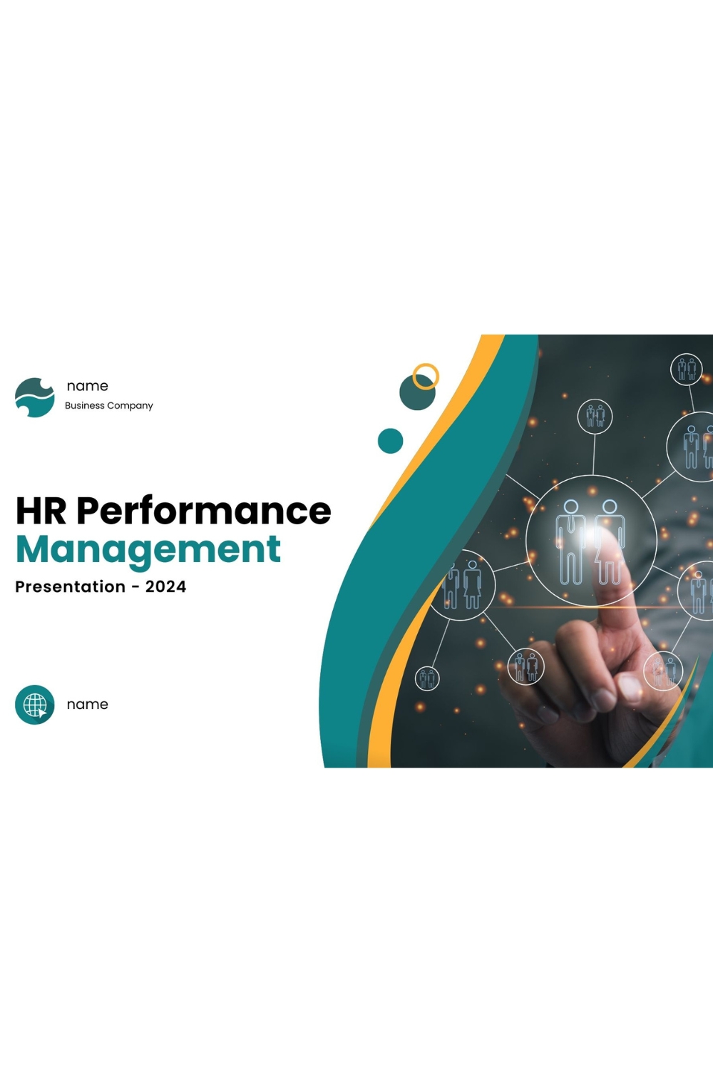 HR Performance Management for 2024 templates pinterest preview image.