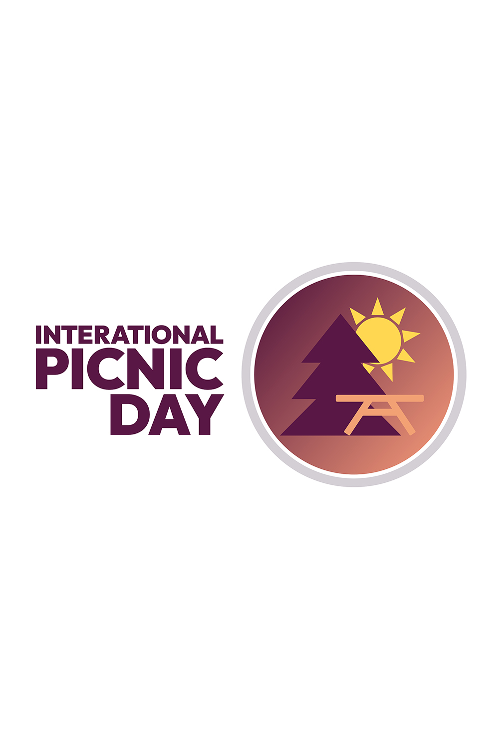 International picnic day pinterest preview image.