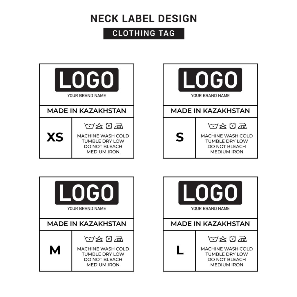 Free Neck Label Template.pdf Neck Label Template - MasterBundles