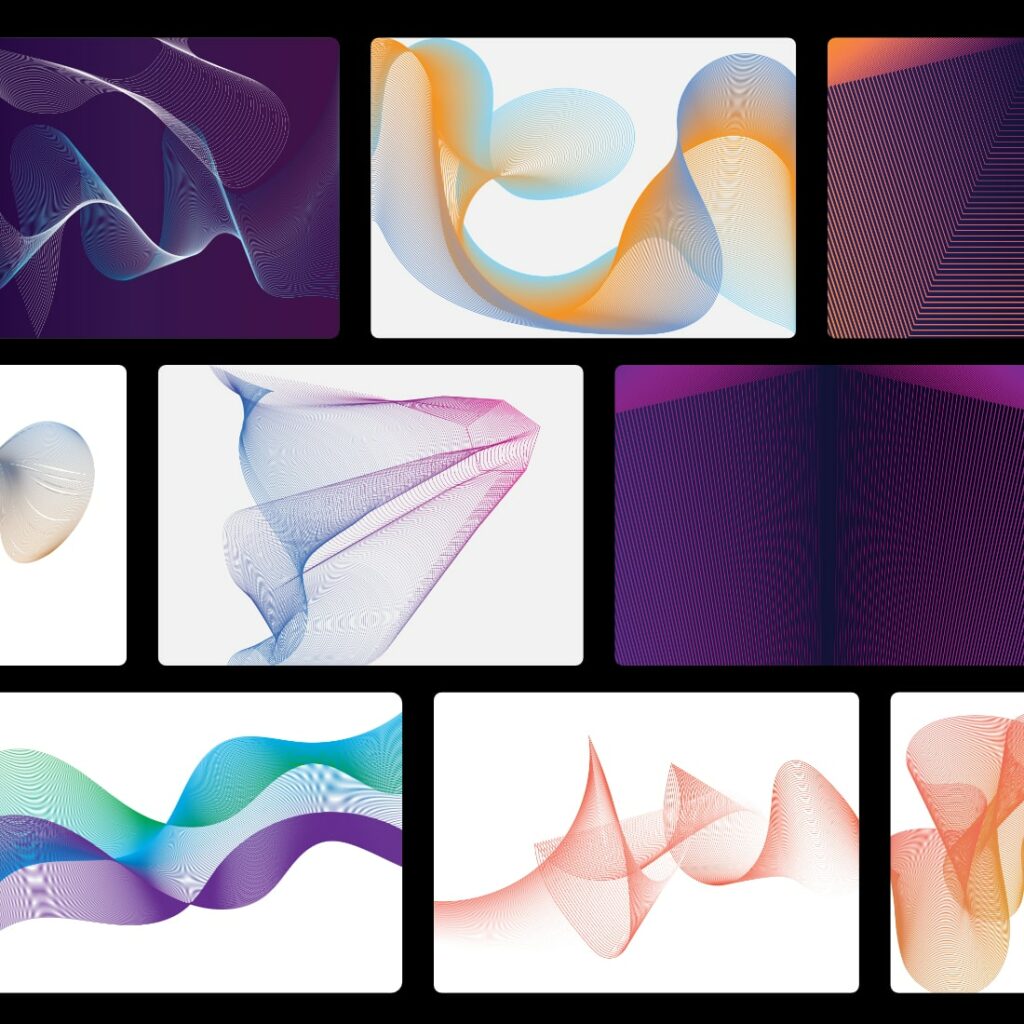 Abstract Pattern Vector Art - MasterBundles