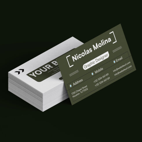 Business card Template cover image.
