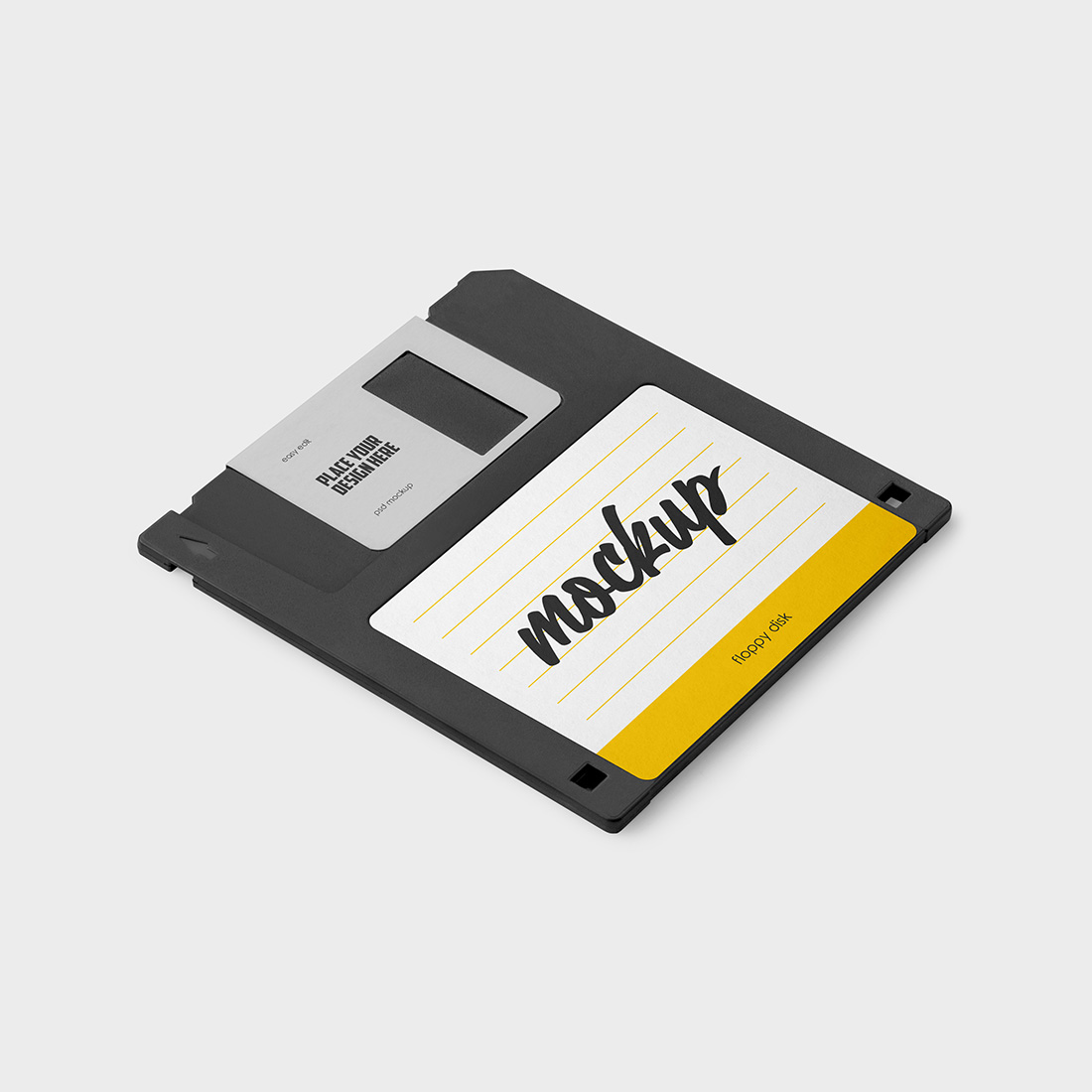 Floppy Disk Mockup Set preview image.