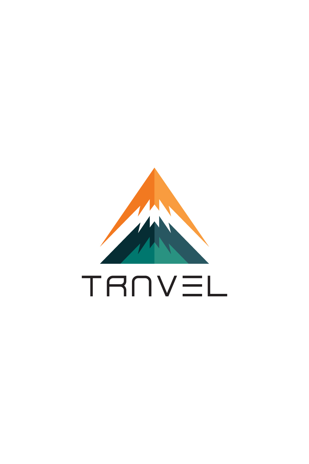Travel logo for your business pinterest preview image.