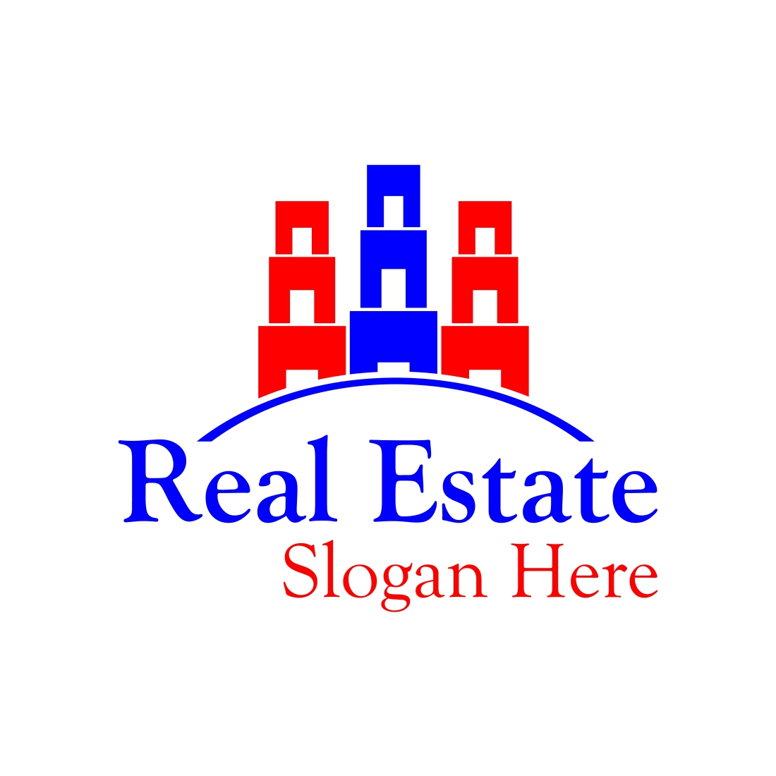 real estate logo colorful 51