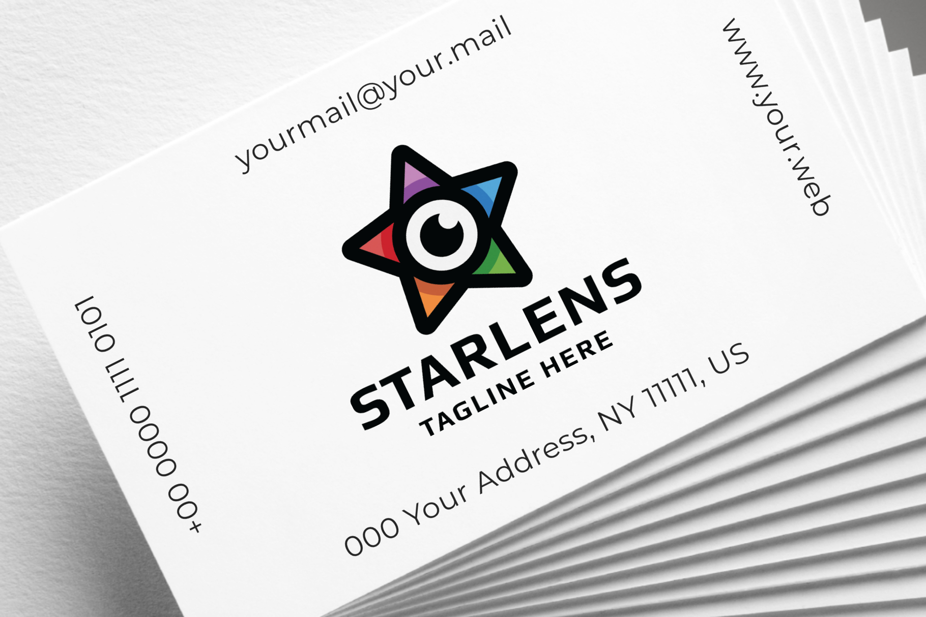 realistic business cards mockup 6 31