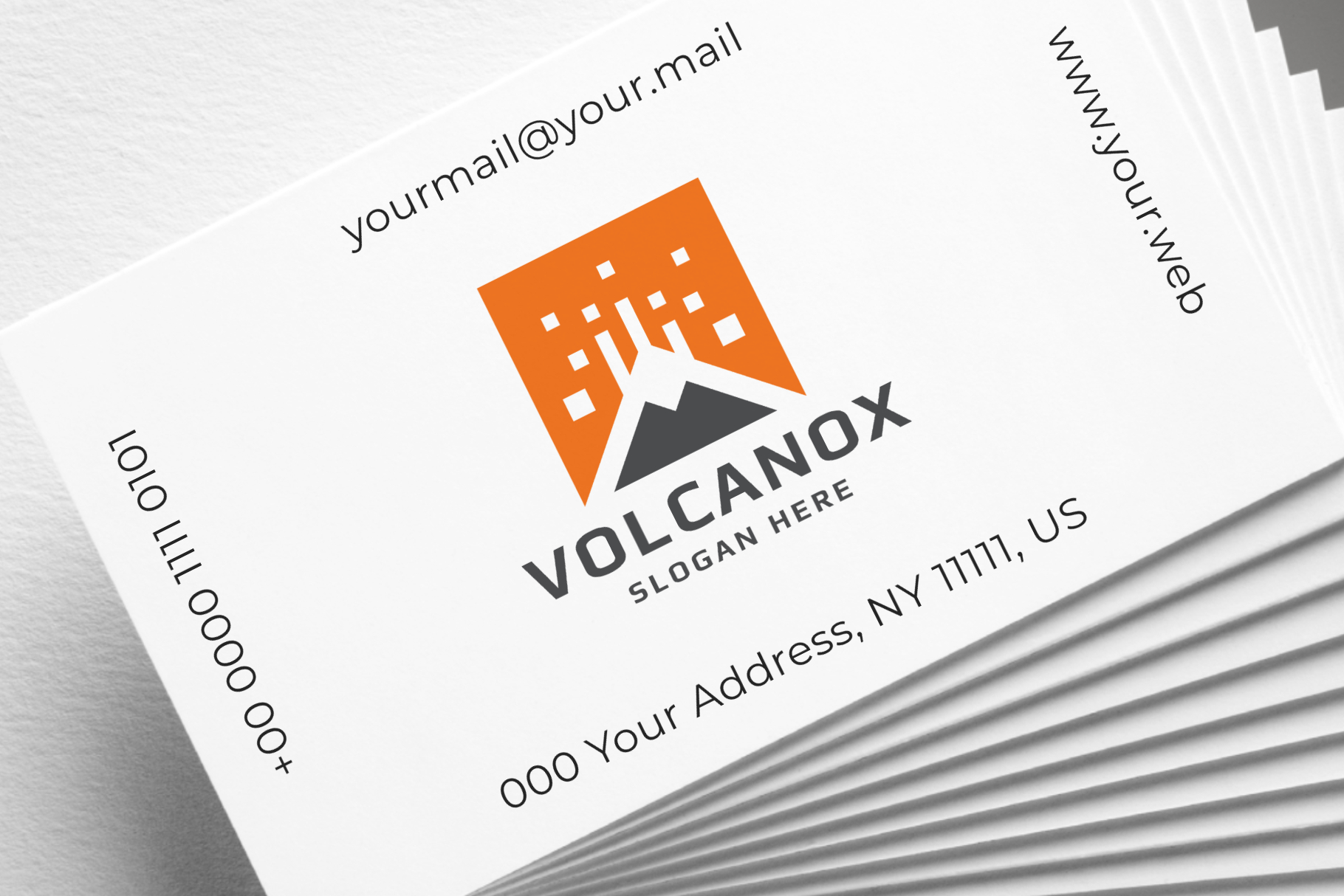 realistic business cards mockup 6 786