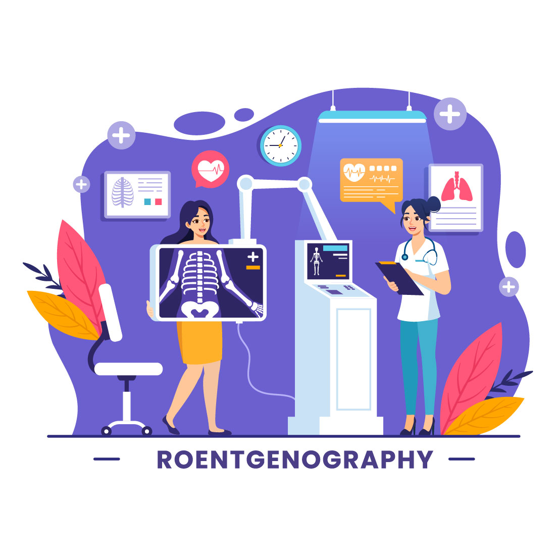 9 Roentgenography Illustration preview image.