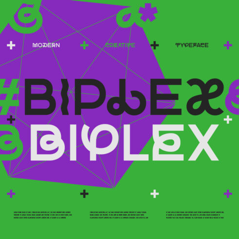 Biplex — Modern Creative Font cover image.