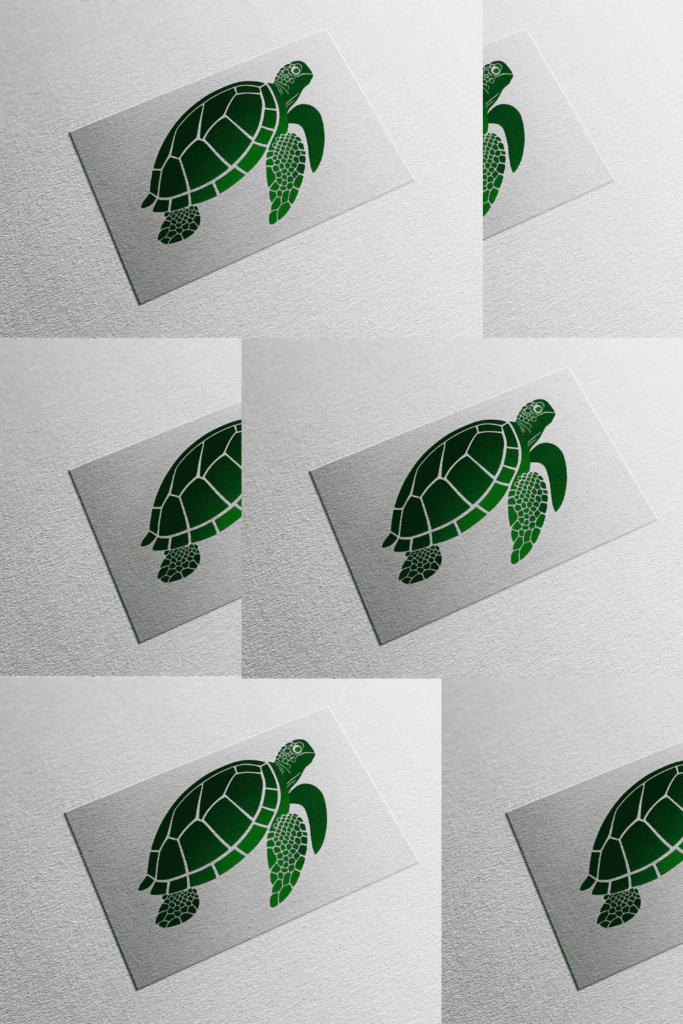 Turtle Logo - MasterBundles