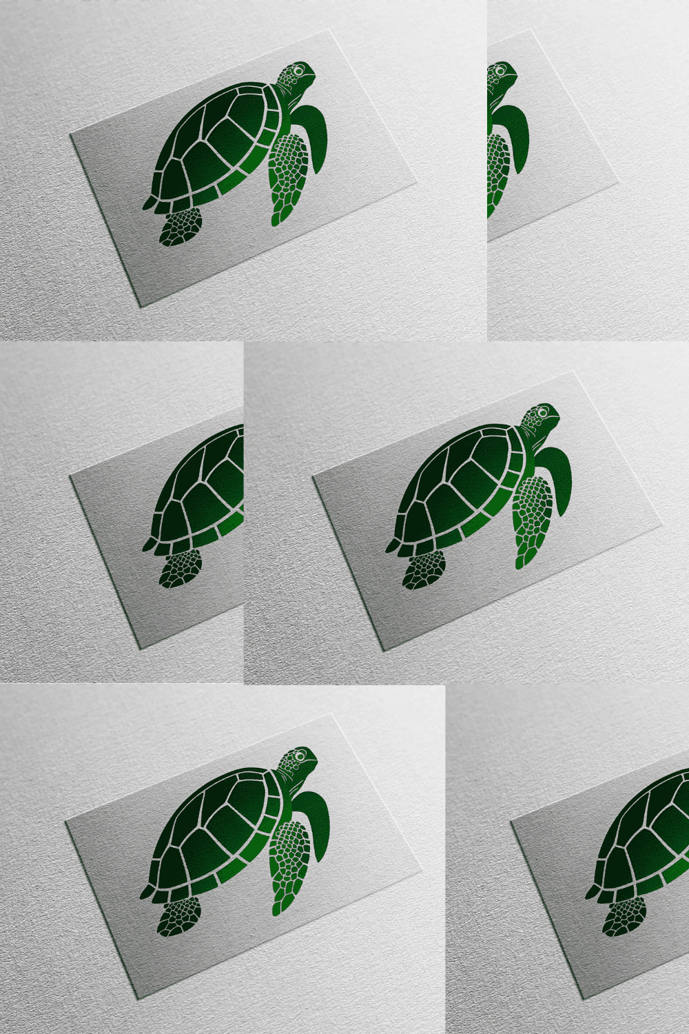 Turtle Logo pinterest preview image.