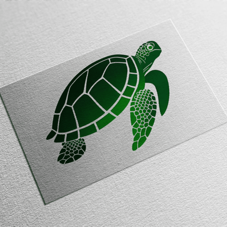 Turtle Logo - MasterBundles