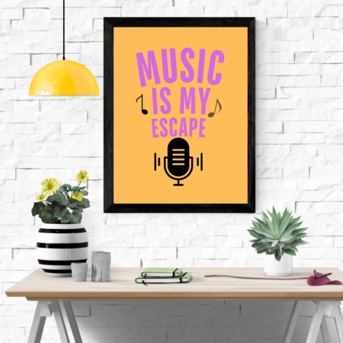Music Wall Art / Printable Music Art /Digital Music Prints /Music Themed Decor cover image.