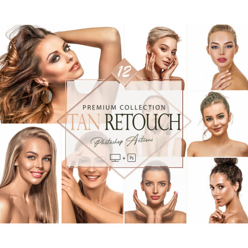 12 Tan Retouch Photoshop Actions, Soft Natural ACR Preset, Atractive girl Filter, Portrait And Lifestyle Theme For Instagram, Blogger, Indoor cover image.