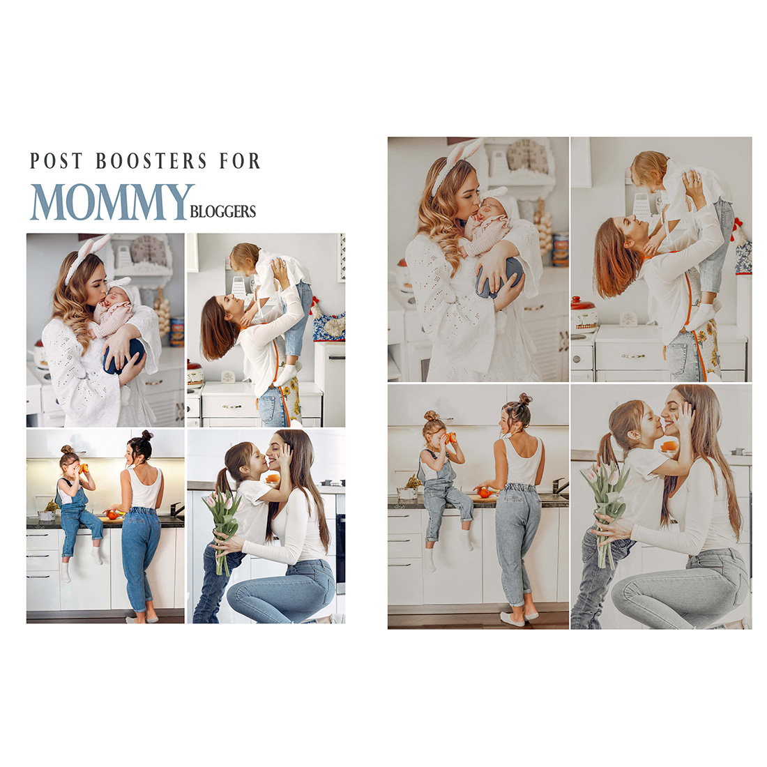 14 Ashy Style Lightroom Presets, Dove Mobile Preset, Bright Gray Desktop LR Filter DNG Portrait Lifestyle Theme Blogger Instagram Home preview image.