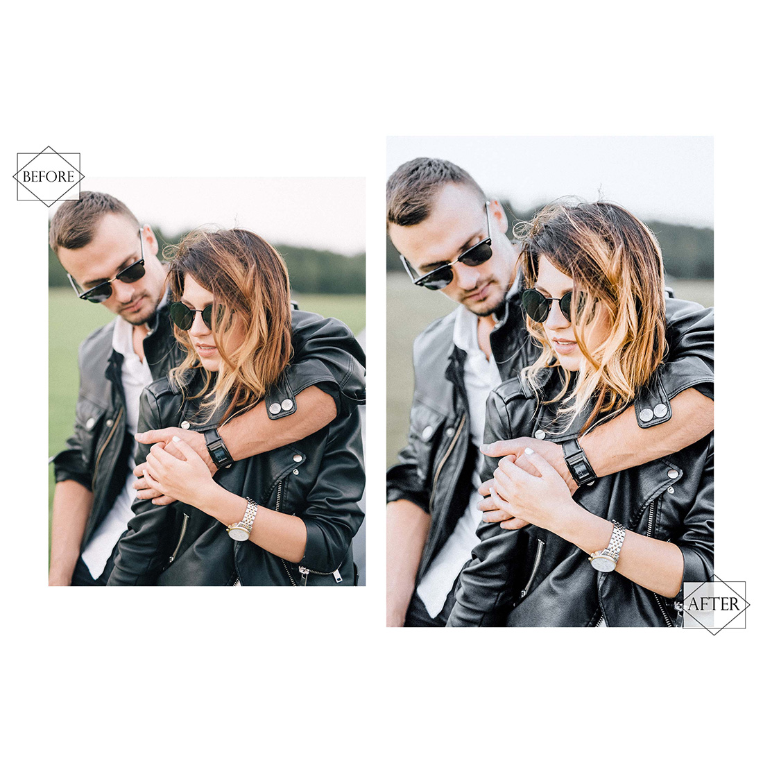 12 Noir Love Lightroom Presets, Gray Fashion Preset, Grey Romantic Desktop LR Filter, DNG Portrait Lifestyle, Top Theme, Blogger Instagram preview image.