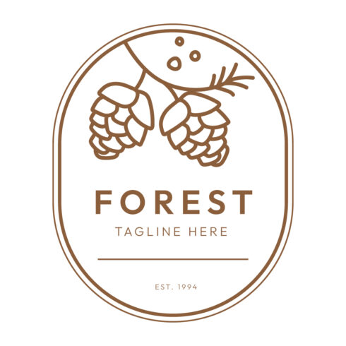 Ultimate Minimalist Forest, Nature, Farm, and Garden Logo Design Master Bundle cover image.