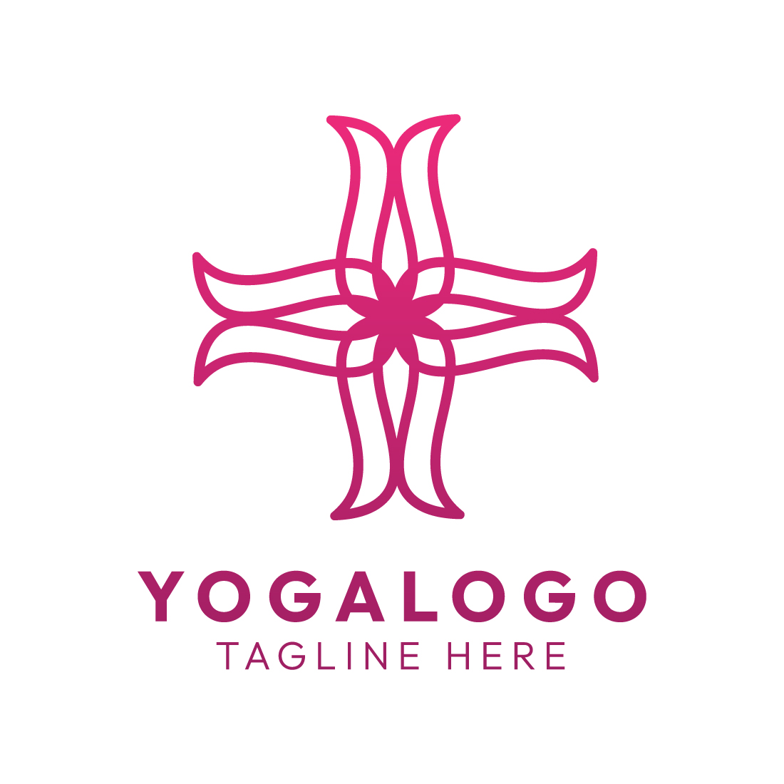 Minimalist Yoga Logo Design Bundle - Elegant & Modern Branding cover image.