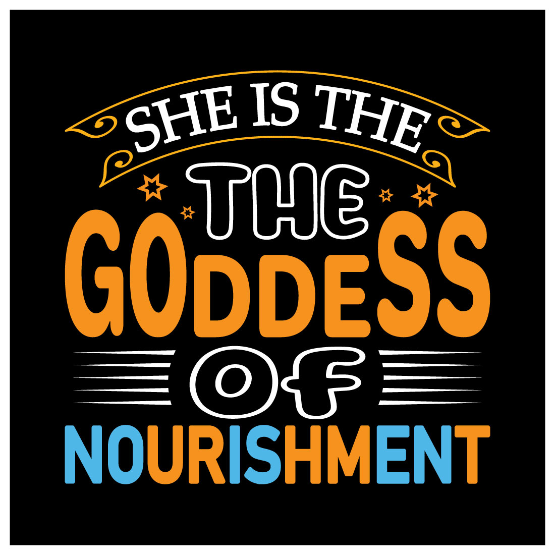 She Is The Goddess Of Nourishment cover image.