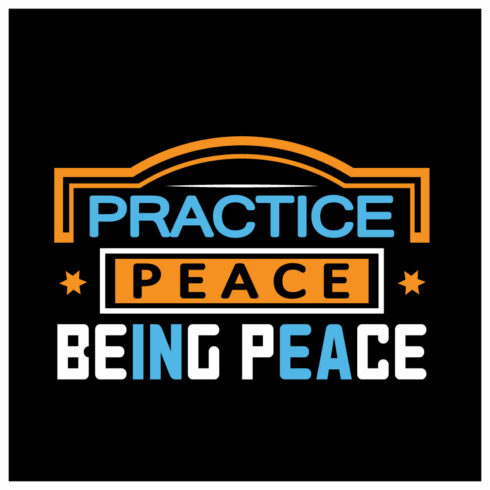 Practice Peace By Being Peace cover image.