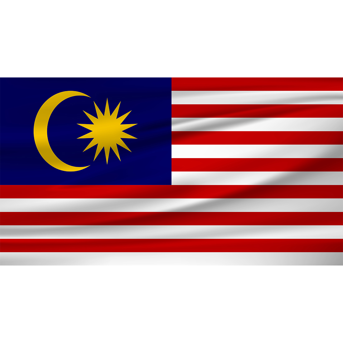 Malaysia flag, Malaysia independence day preview image.