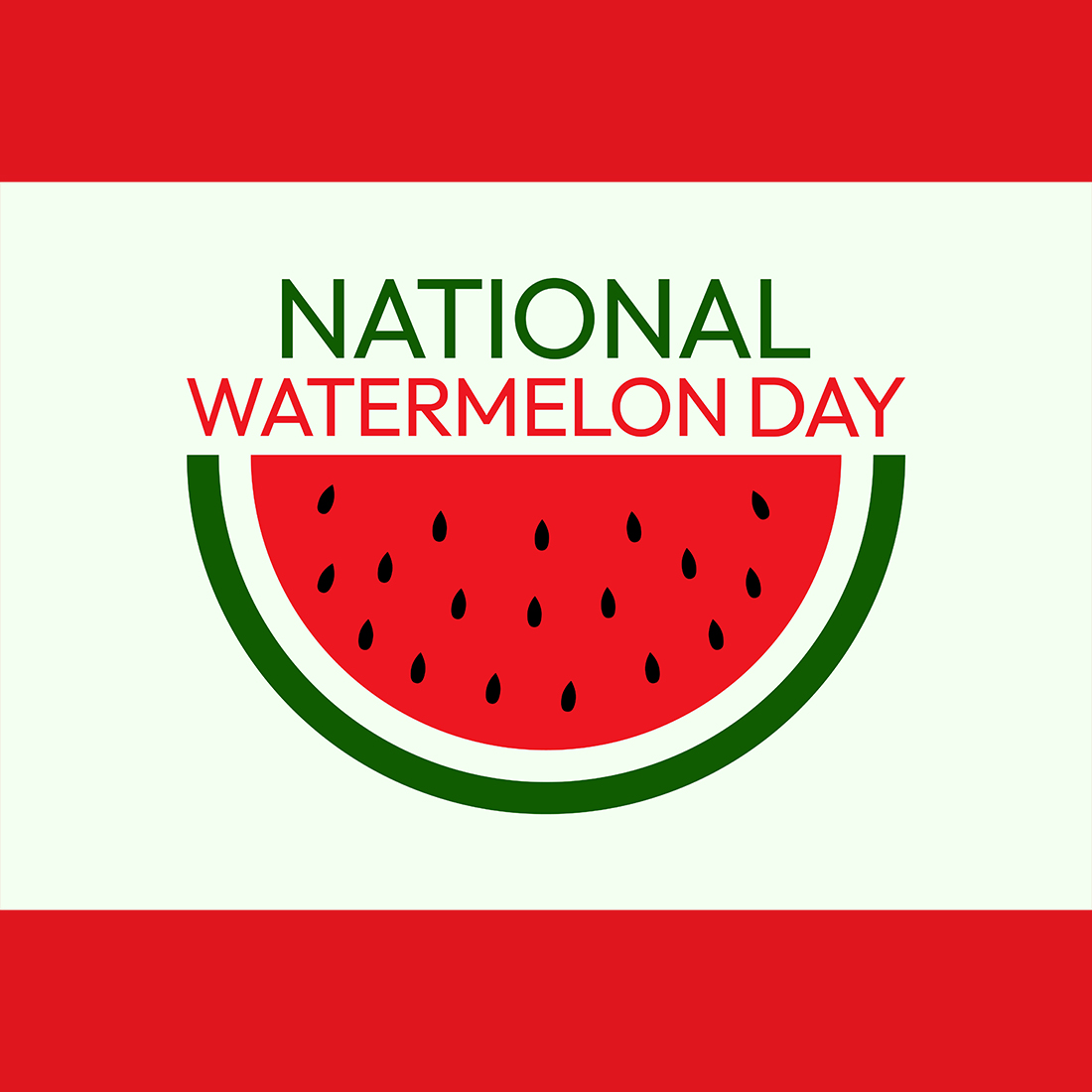 Watermelon, national watermelon day 3 august preview image.
