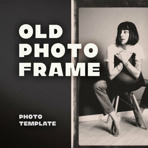 Old Photo Frame Template cover image.