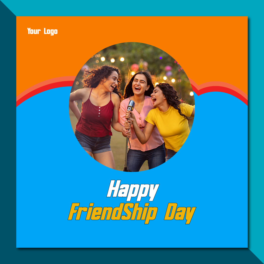 Happy FriendShip Day Social Media Post Design preview image.