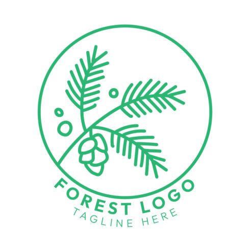 Minimalist Forest, Nature, Farm, and Garden Logo Designs cover image.