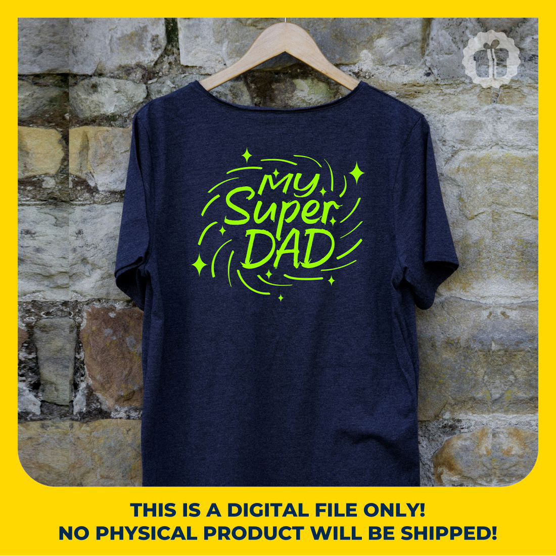 My Super Dad SVG | Father’s Day SVG, DXF, EPS, JPG, PNG & PDF Files preview image.
