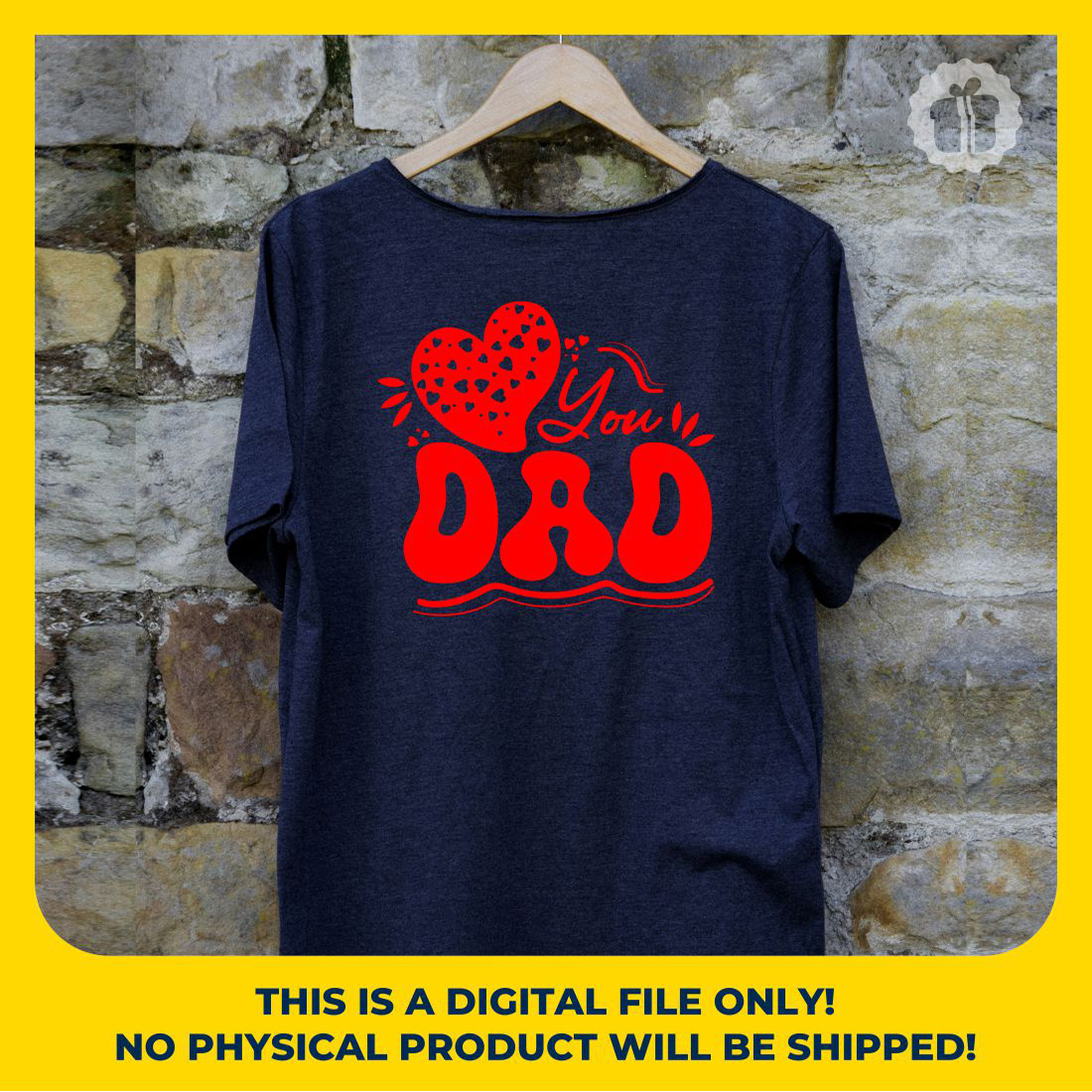 Love You Dad SVG | Father’s Day SVG, DXF, EPS, JPG, PNG & PDF Files preview image.