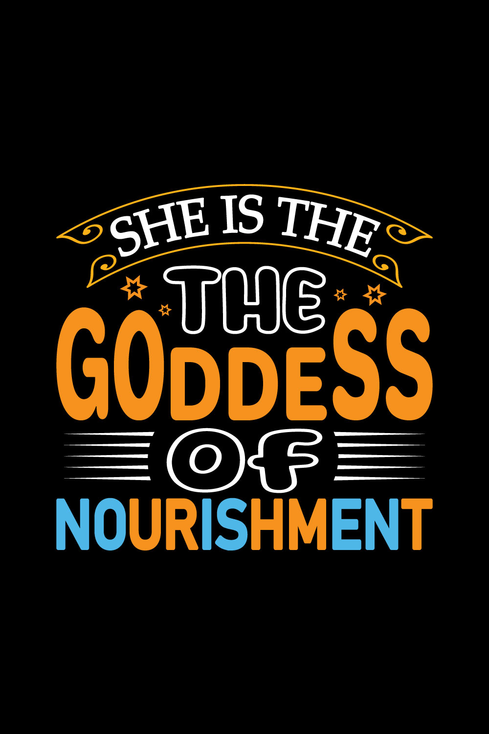 She Is The Goddess Of Nourishment pinterest preview image.